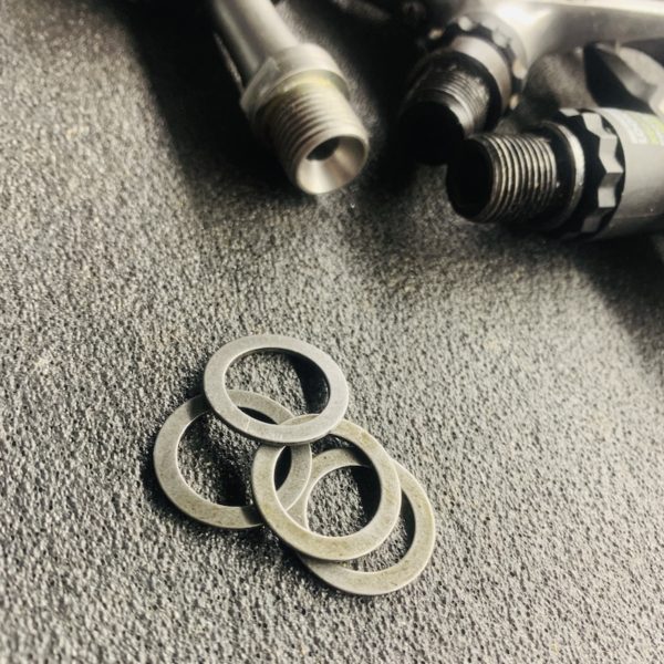 15 entretoises de potence : rondelles de vélo en alliage d'aluminium